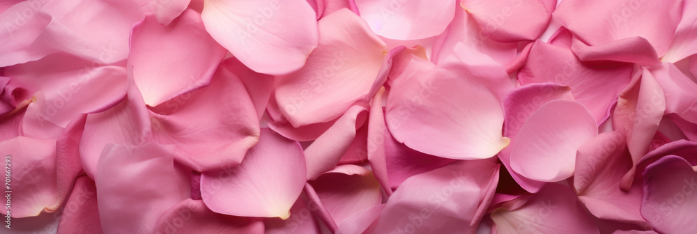 Pink rose petals background