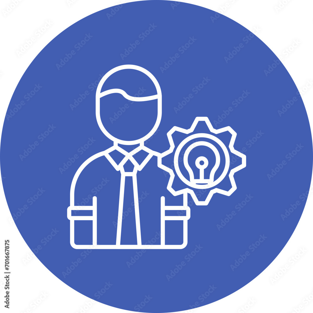 Hr Consulting Line Icon Hr Consulting Line Icon