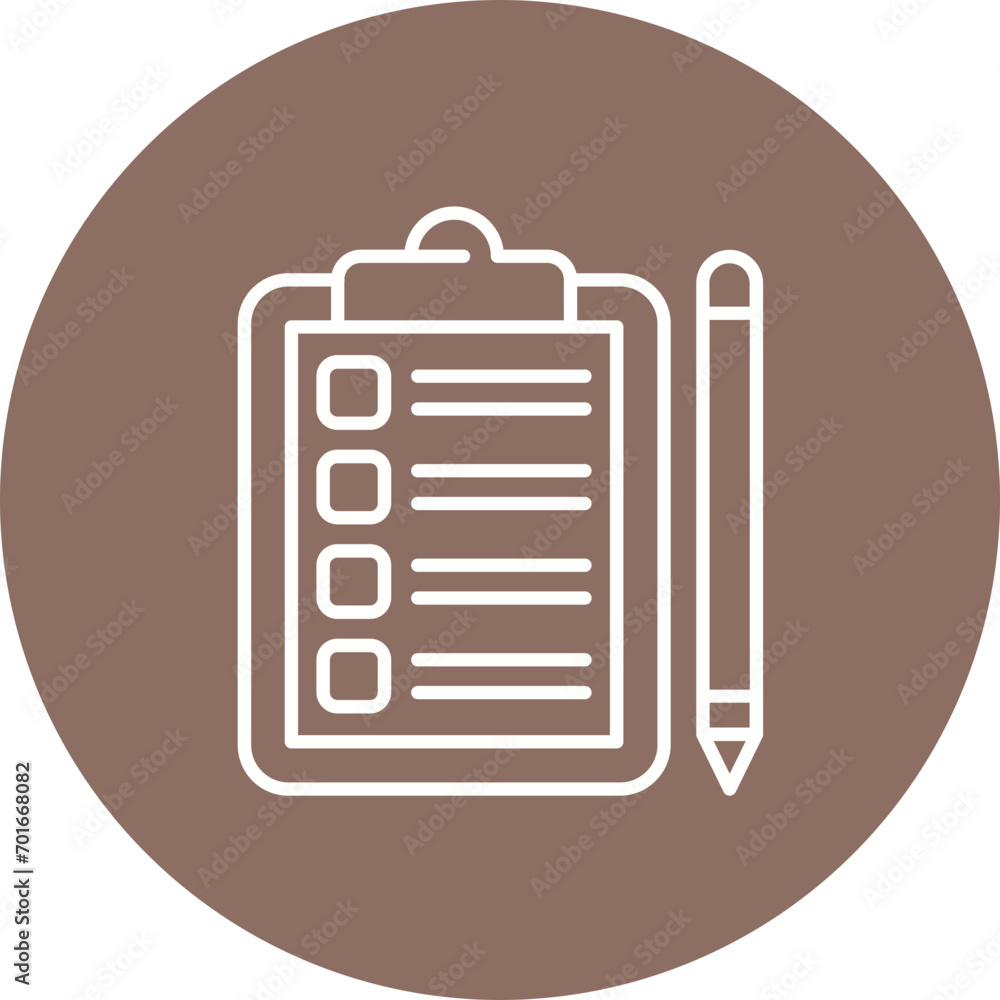 Performance Appraisal Line Icon Performance Appraisal Line Icon