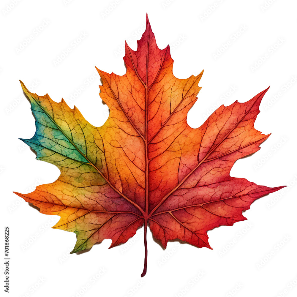 Fototapeta premium autumn maple leaf