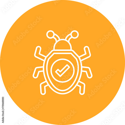 Bug Fixing Line Icon