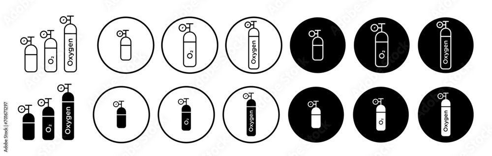 O2 gas cylinder vector symbol. compressed oxygen tank icon. scuba diver gas line icon O2 gas cylinder vector symbol. compressed oxygen tank icon. scuba diver gas line icon