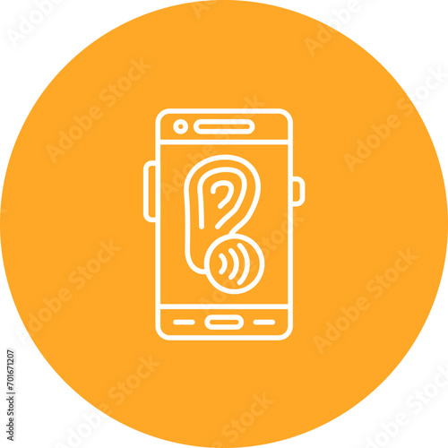 Event Listener Line Icon