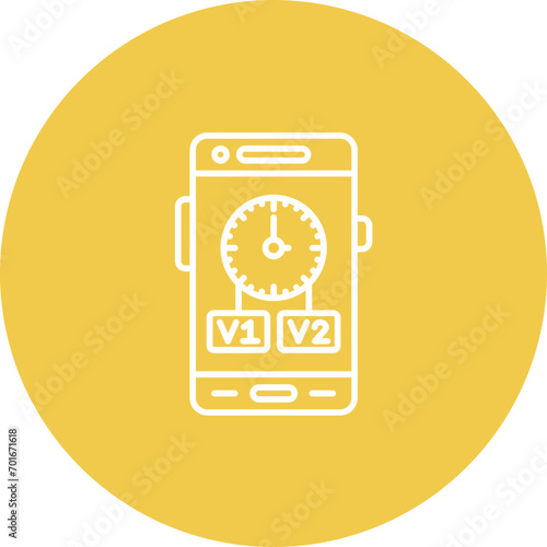 Version History Line Icon