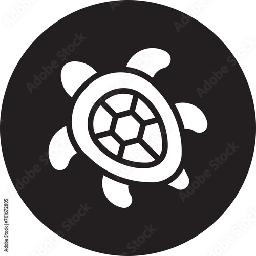 turtle glyph icon