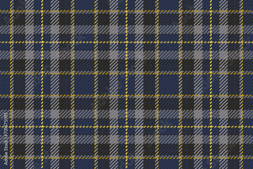 Plaid tartan seamless pattern in vector for shirt printing, jacquard patterns, textiles
