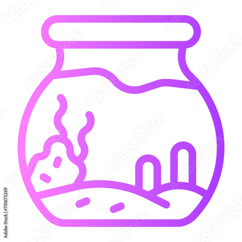 fishbowl gradient icon