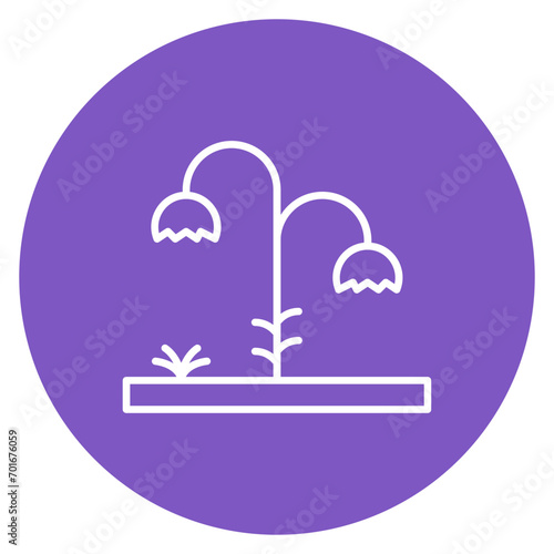 Withered Line Icon