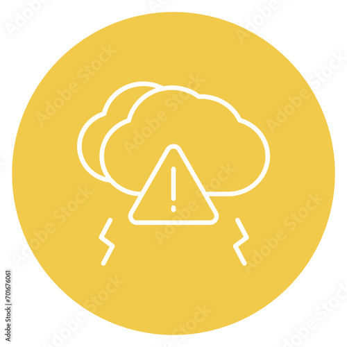 Extreme Weather Line Icon