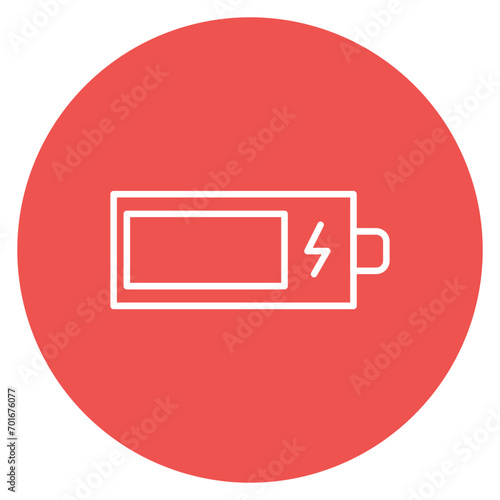 Battery Line Icon