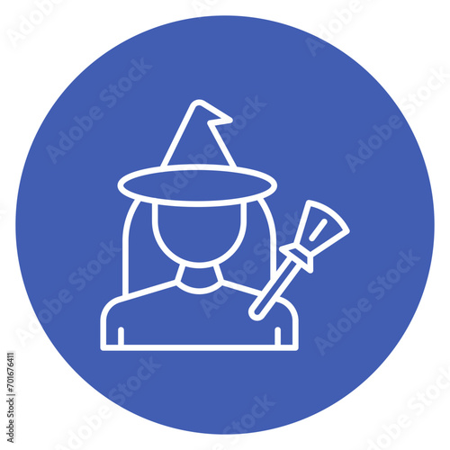 Witch Line Icon