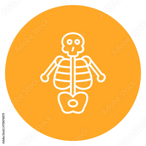 Skeleton Line Icon