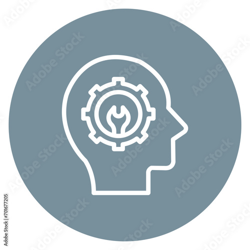 Self Control Line Icon