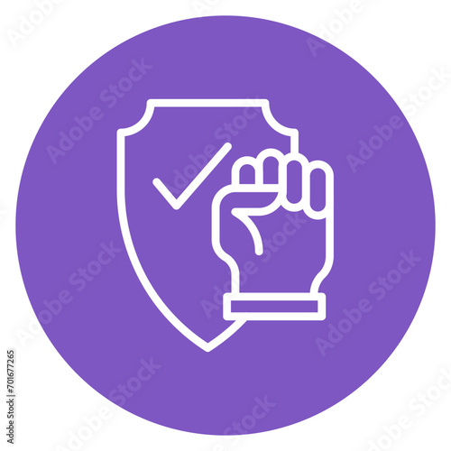Assertiveness Line Icon