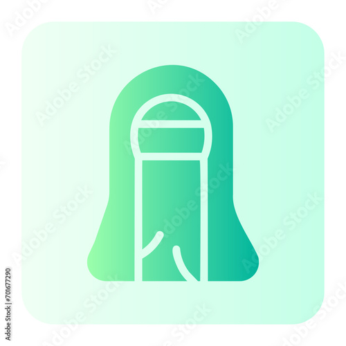 niqab gradient icon