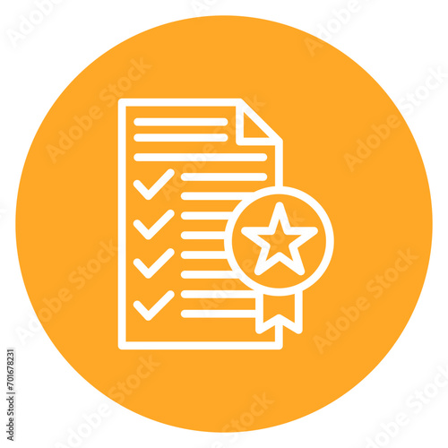 Authenticity Line Icon