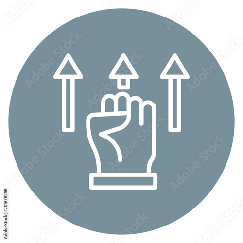 Encouragement Line Icon