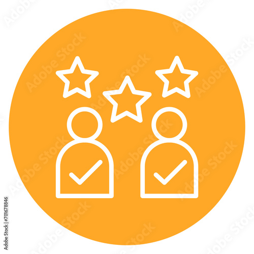 Customer Experience Line Icon