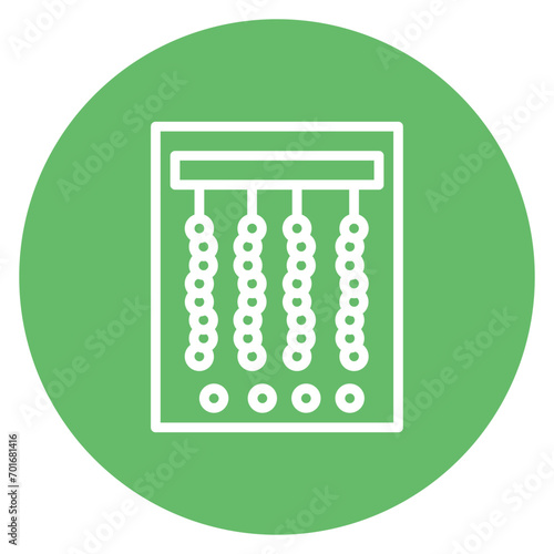 Graft Scheme Line Icon