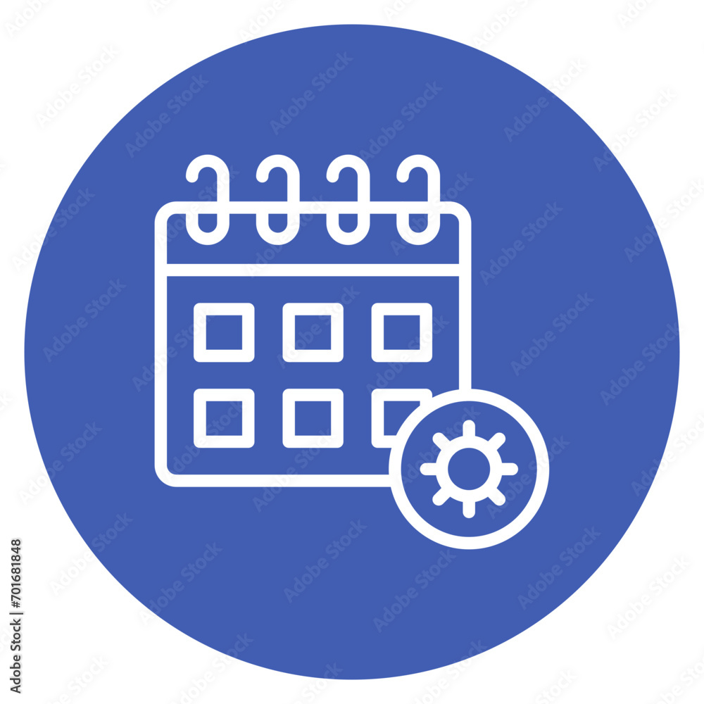 Quarantine Period Line Icon Quarantine Period Line Icon