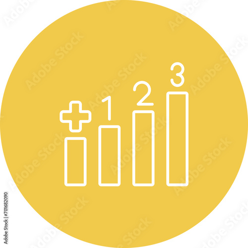 Cancer Staging Line Icon