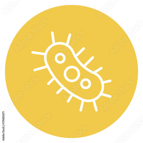 Microorganism Line Icon