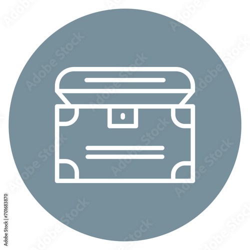 Treasure Line Icon