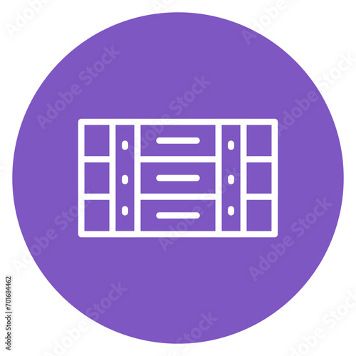 Crate Line Icon