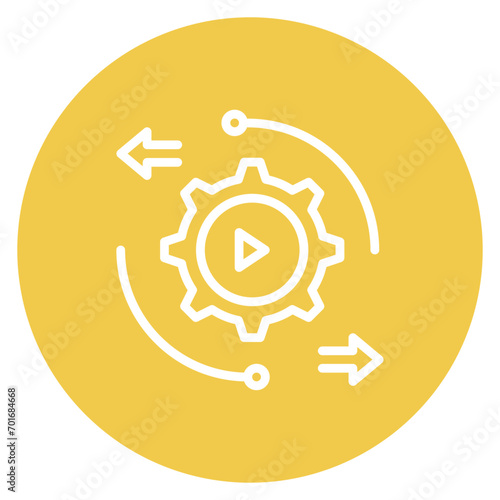 Automatic Line Icon