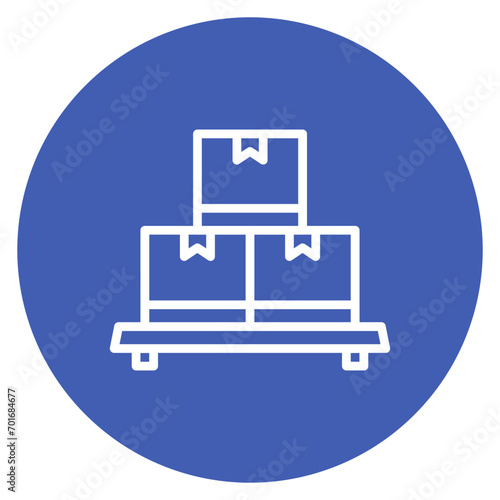 Cargo Line Icon