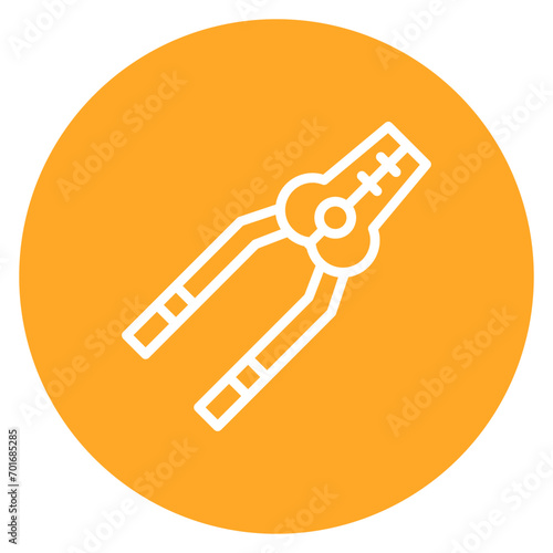 Forceps Line Icon