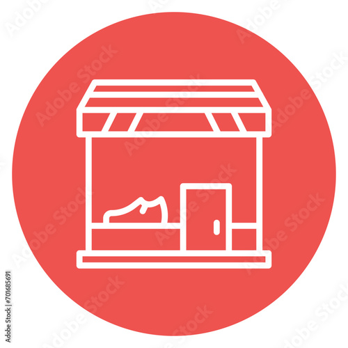 Shoe Shop Line Icon