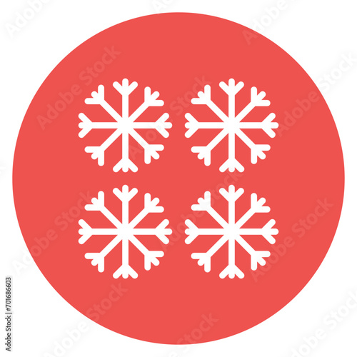 Snow icon vector image. Can be used for Ski Resort.