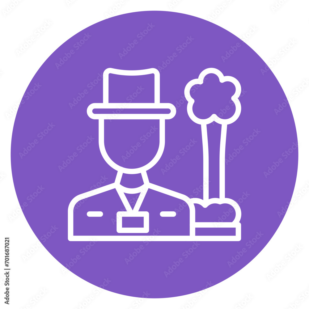 Rainforest Guide Male icon vector image. Can be used for Rainforest. Rainforest Guide Male icon vector image. Can be used for Rainforest.