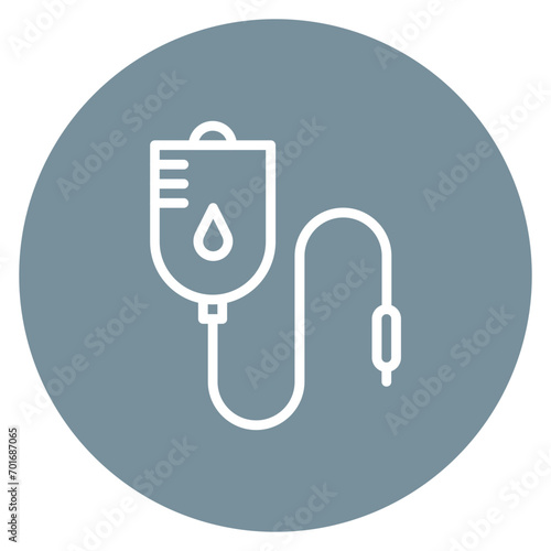 Blood Transfusion icon vector image. Can be used for Nursing.