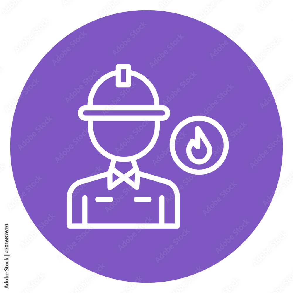 Firefighting Unit icon vector image. Can be used for Public Services. Firefighting Unit icon vector image. Can be used for Public Services.