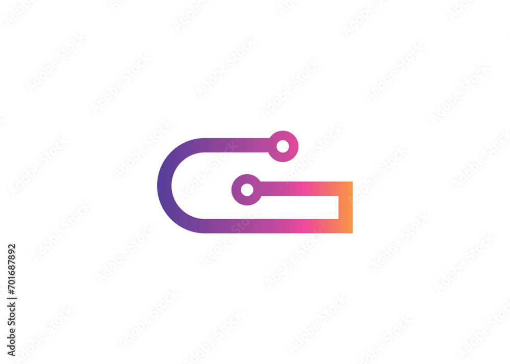 Letter G Technology vector monogram logo design template. Letter G molecule, Science and Bio technology Vector logo Letter G Technology vector monogram logo design template. Letter G molecule, Science and Bio technology Vector logo