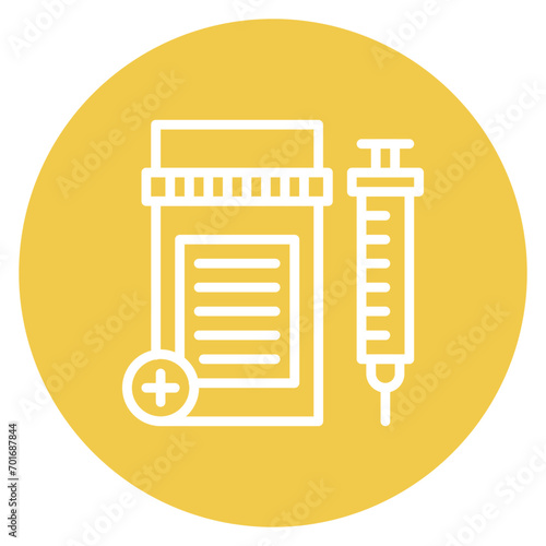 Opioids icon vector image. Can be used for Addiction.