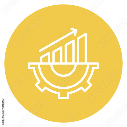 Accelerator Program icon vector image. Can be used for Coworking Space.