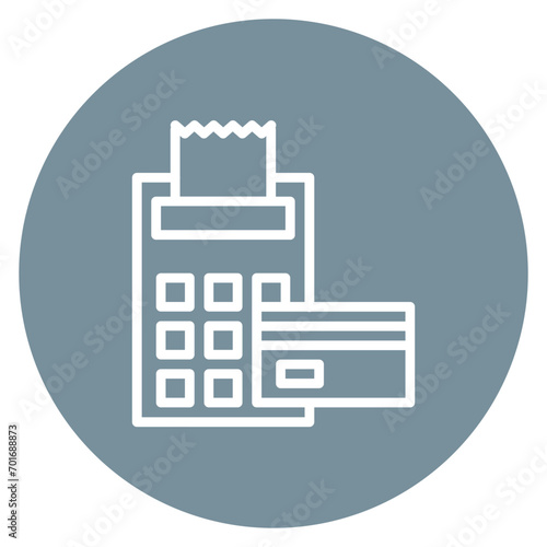 Merchant Cash Advance icon vector image. Can be used for Credit And Loan.