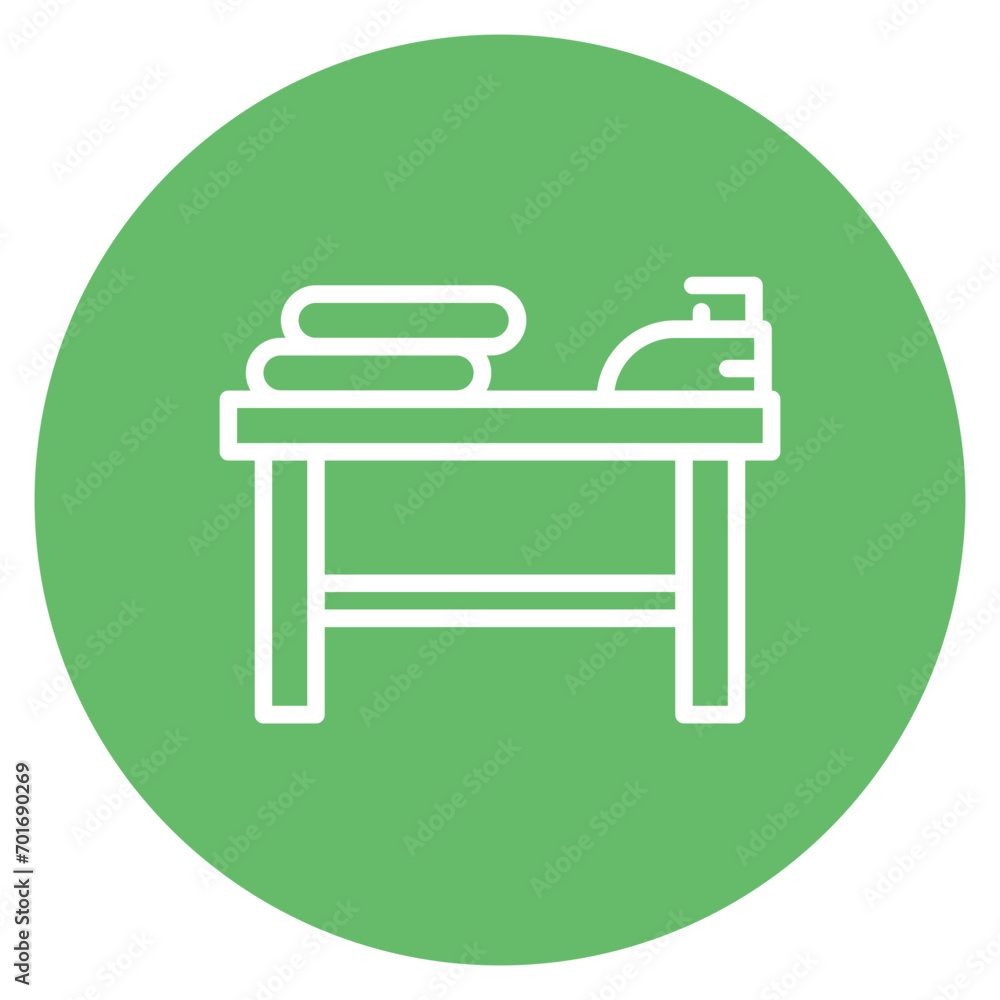 Iron Table icon vector image. Can be used for Laundry. Iron Table icon vector image. Can be used for Laundry.