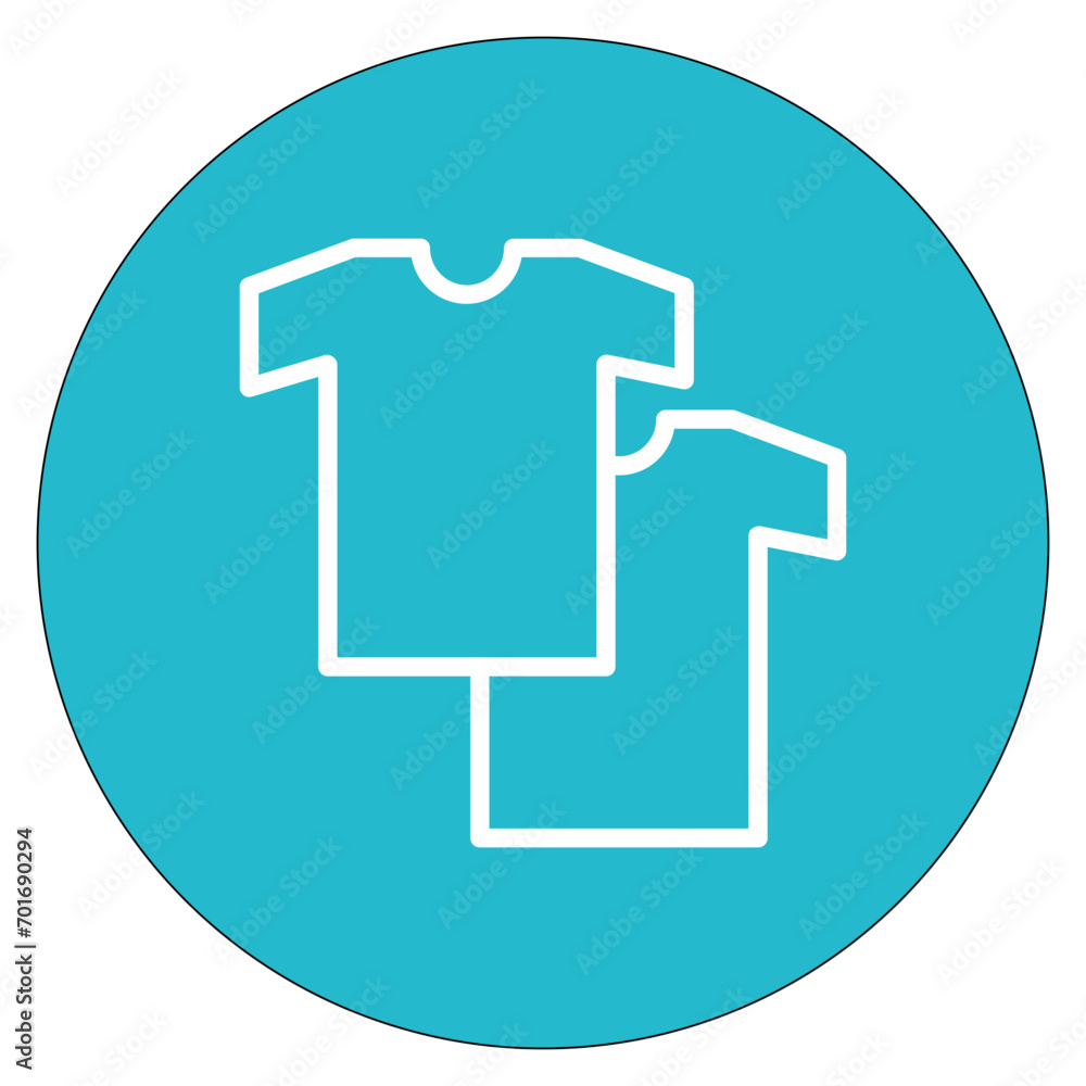 Shirts icon vector image. Can be used for Laundry. Shirts icon vector image. Can be used for Laundry.