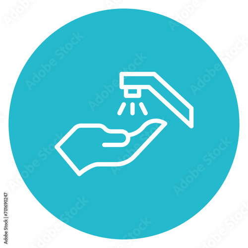 Hand Wash icon vector image. Can be used for Laundry.