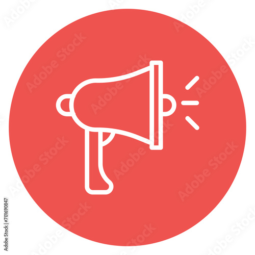 Speaker icon vector image. Can be used for Product Management.