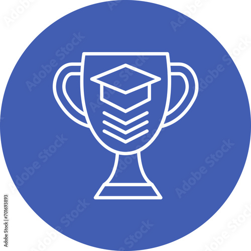 Winner Line Color Icon