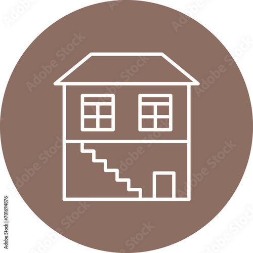 Basement Line Color Icon