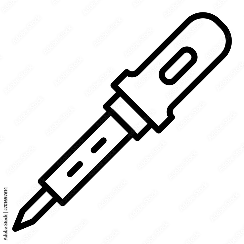 Soldering Iron Line icon