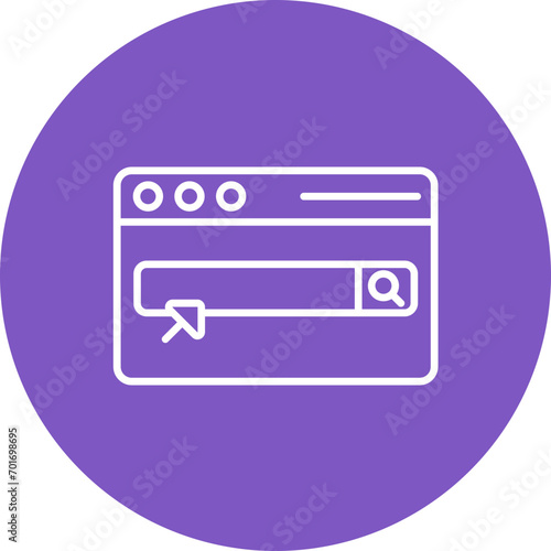 Search Engine Line Icon