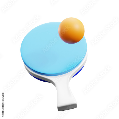 Table Tennis 3d Icon