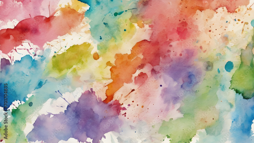 Abstract watercolor background template . Abstract Modern Backgrounds design. AI generated image